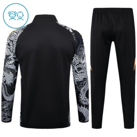 Real Madrid Dragon Zwarte Trainingsjack Pak 2024-25  - Kids